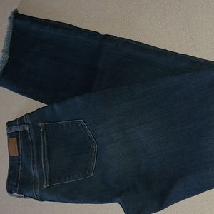 Judy blue boyfriend fit.  Frayed ends. Size 9.  Inseam is 32.